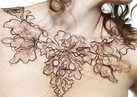 Hair Necklaces by Kerry Howley