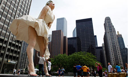 Marilyn Monroe in Chicago