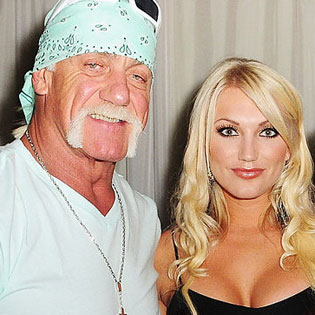 Brooke Hogan and Hulk Hogan