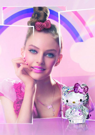 Hello Kitty Accessories with Swarovski Crystals