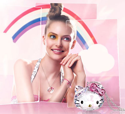 Hello Kitty Accessories with Swarovski Crystals