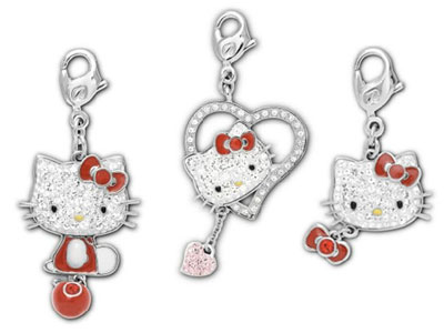 Hello Kitty Accessories with Swarovski Crystals