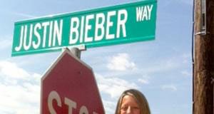 Justin Bieber Is Now a Street