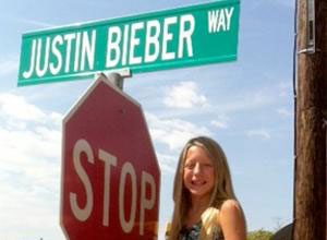 Justin Bieber Is Now a Street