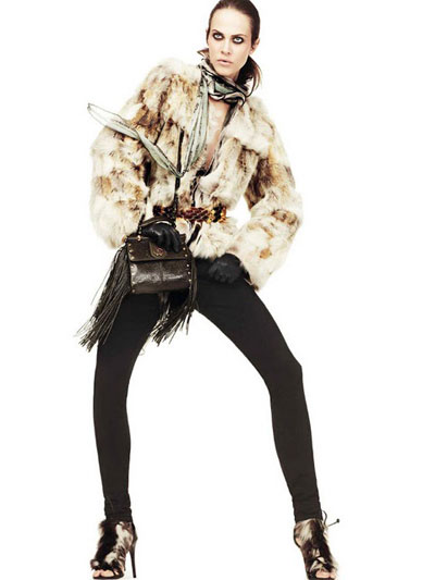 Roberto Cavalli FW 2011-2012 | Geniusbeauty