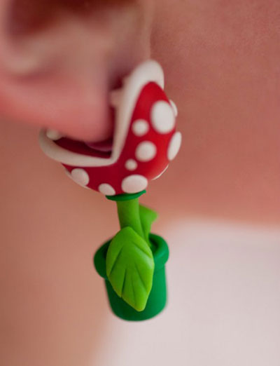 YOUCH Piranha Plant Earrings
