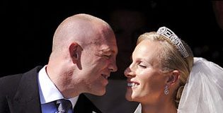 Zara Phillips, Mike Tindall Wed