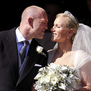 Royal Wedding: Zara Phillips and Mike Tindall
