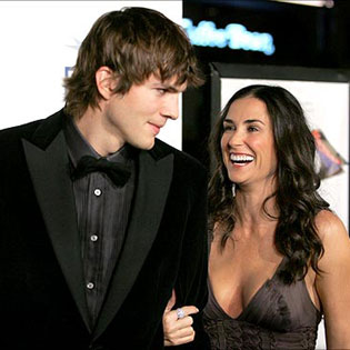 Demi Moore and Ashton Kutcher