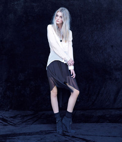 Bershka Women's collection Lookbook 2011