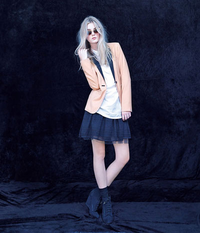 Bershka Women's collection Lookbook 2011