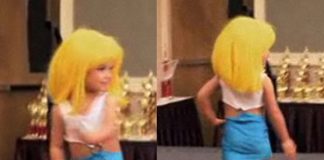 Little Girl Dressed as a Prostitute: Really Funny?
