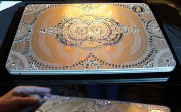 HP and Marchesa Swarovski Laptops
