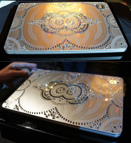 HP Marchesa laptops with Swarovski crystals