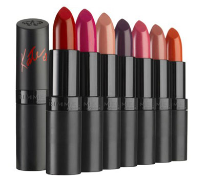 Kate Moss Rimmel Lipstick Collection