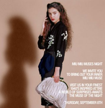 Miu Miu Mini-Purses for Fashion Night Out