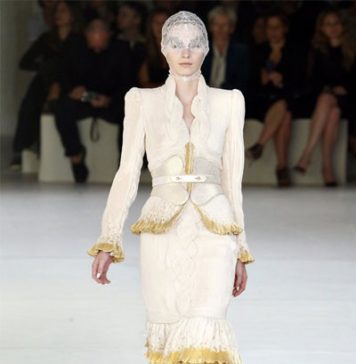 Alexander McQueen Collection at Paris Fashion Week 2011