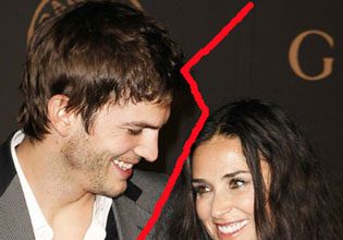 No Comments from Demi Moore and Ashton Kutcher on Their Divorce