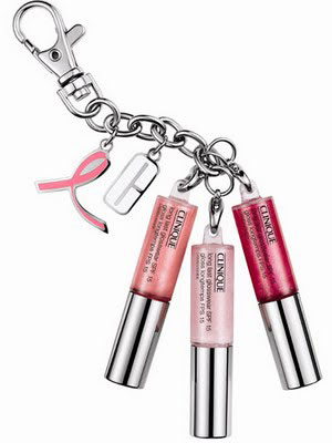 Clinique Lipgloss for agains cancer movement