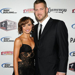 Karina Smirnoff and Brad Penny