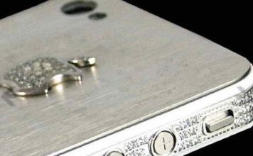 Luxurious iPhone 4S Diamond & Platinum Edition