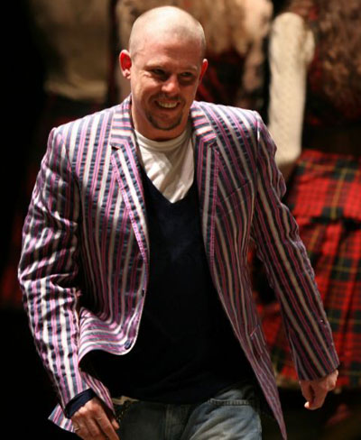 Designer Alexander McQueen