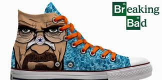 Canvas Shoes Designed in TV Show Style