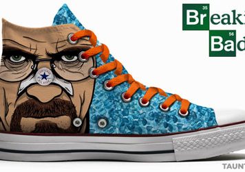 Canvas Shoes Designed in TV Show Style