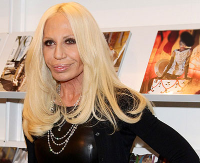 Designer Donatella Versace