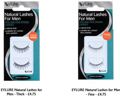 Eyelashes for men