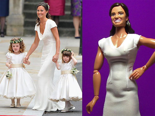 Hero Builders Doll of Pippa Middleton