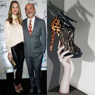 Rosie Huntington Whiteley Prefers Christian Louboutin Shoes