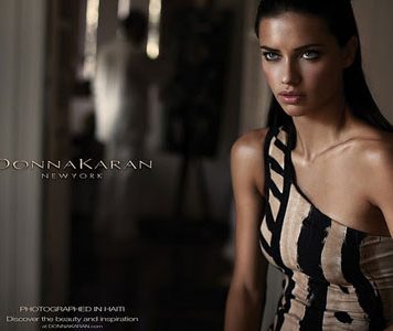 Donna Karan SS 2012 Collection with Adriana Lima