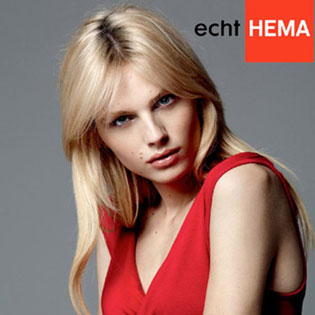 Model Andrej Pejic in push-up bra ad