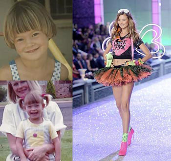 Behati Prinsloo as a kid