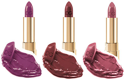 Dolce and Gabbana Makeup Collection lipsticks