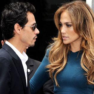 Jennifer Lopez and Marc Anthony Battle