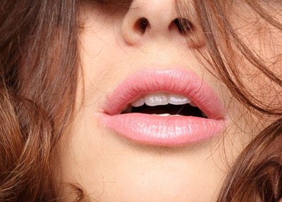 Lips makeup