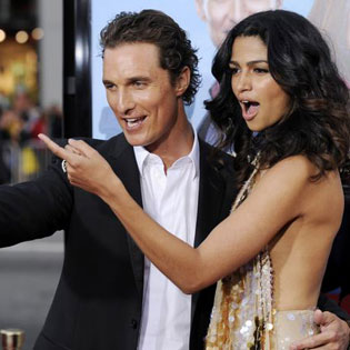 Matthew McConaughey and Camila Alves