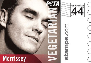 Singer Morrissey is vegetarian