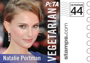 Natalie Portman supports veganism