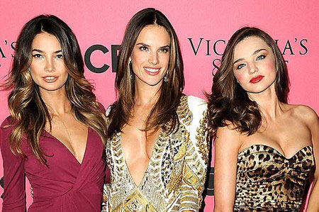 Miranda Kerr Alessandra Ambrosio and Lily Aldridge