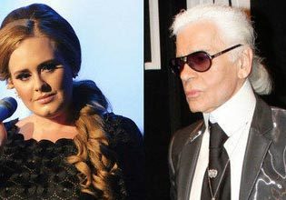 Karl Lagerfeld Finds Adele Fat