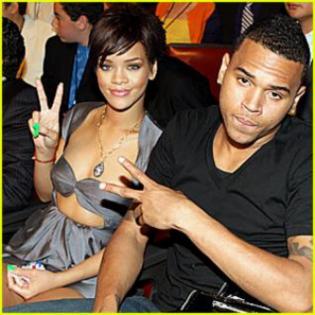 A New Celeb Love Triangle: Rihanna, Chris Brown and His Girlfriend
