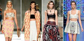 Celebrity Fashion Trend: Bustier Top and Exposed Belly