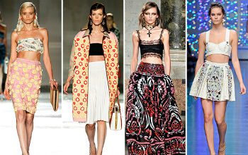 Celebrity Fashion Trend: Bustier Top and Exposed Belly