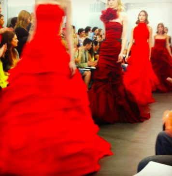 Red Wedding Dresses by Vera Wang