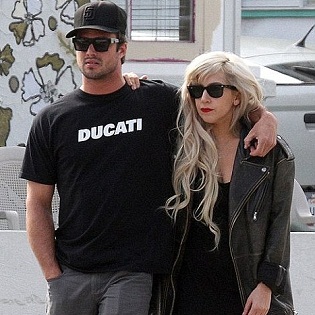 Lady Gaga and Taylor Kinney