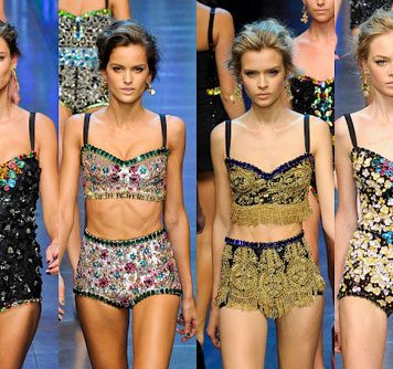 Dolce & Gabbana SS 2012: Swimwear or Artworks?
