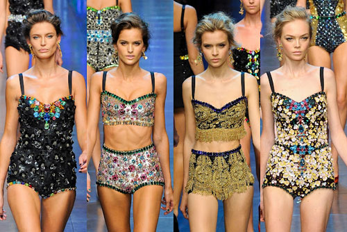 Dolce & Gabbana 2012 Swimwear